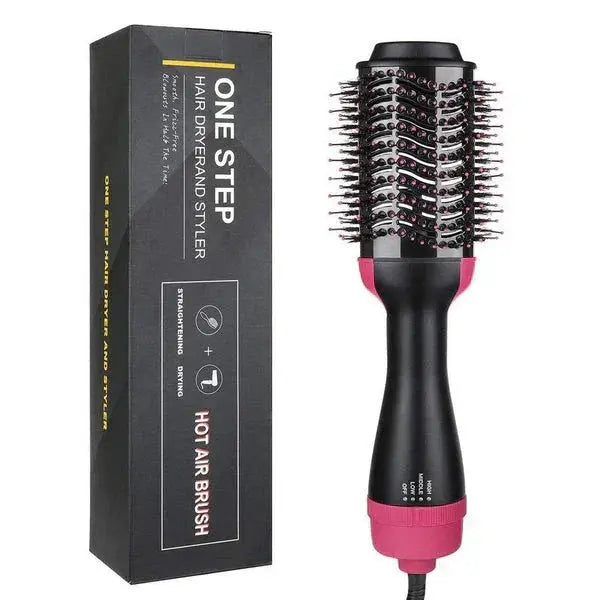 3‑in‑1 Hair Dryer with Comb, Hair Straightener & Curler for Easy Styling AetherNest